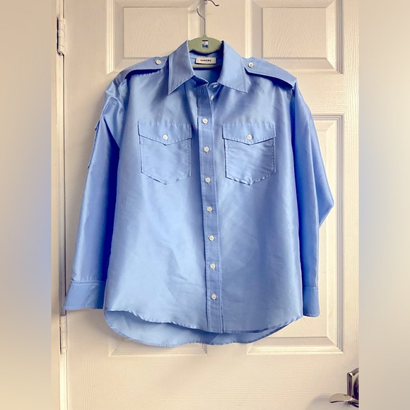 Major Loose-fit satin shirt - Picture 4 of 6